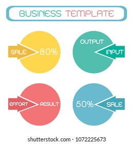 Business Concepts, Vector Set of Abstract Banner Design Background or Header Templates in Four Assorted Colors with Copy Space for Add Content.