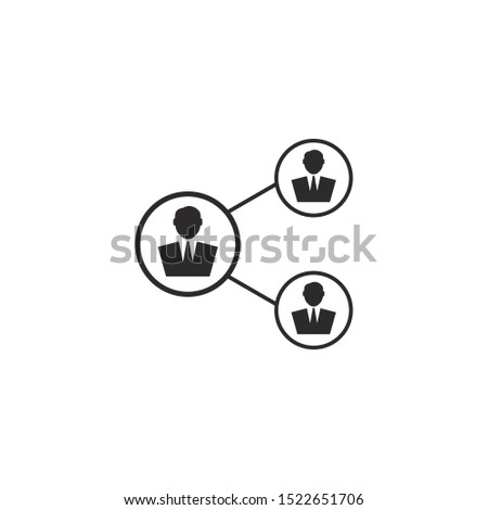 Business conection partnershhip vector illustration design 