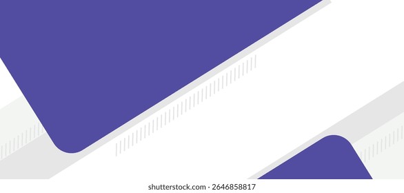 Business conferece banner vector, horizontal background template with layout text and empty space for photo, vector illustration