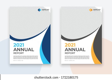Business Conference brochure flyer design layout template in A4 size, with nice background, vector eps10