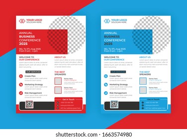 Business Conference Flyer Design Template
