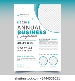Business Conference Flyer Template Design