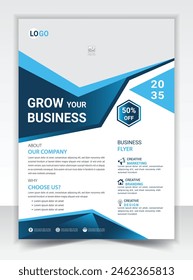 Business Conference Flyer Template, Modern Corporate flyer design