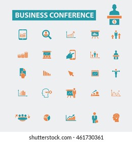 business conference icons