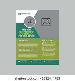 Business Conference or Seminar Flyer Template