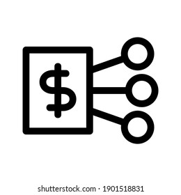 Business Connection icon or logo isolated sign symbol vector illustration - high quality black style vector icons
