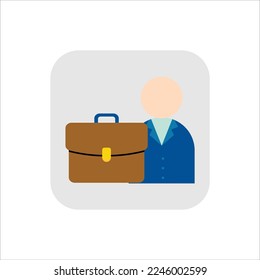 Business Connection Marketing Icon Vector