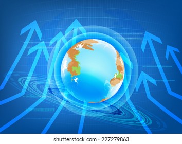 Business connection,vector concepts background