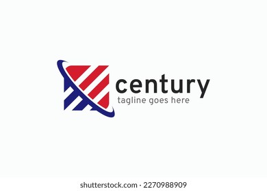 Business Construction Company Corporation Property Finance Global America Flag Color Logo