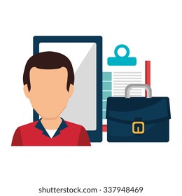Business consulting graphic design, vector illustration eps10