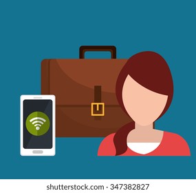 Business consulting graphic design, vector illustration eps10