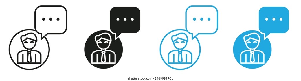 Business consulting icon set featuring team collaboration, strategy, and management symbols for professional services