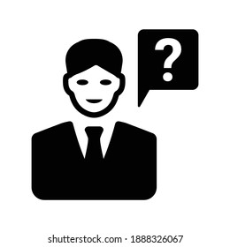 Icono de negocio, consultoría. Gráficos vectoriales