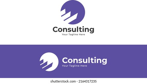 Business consulting logo design for business