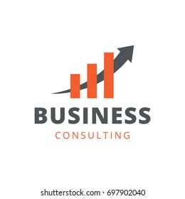 business consulting logo design template