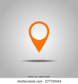 Business contact icon - vector icon