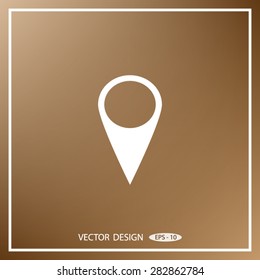 Business contact icon - vector icon