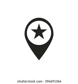 Business contact icon - vector icon