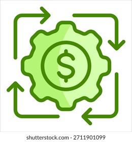 Elemento De Ícone De Continuidade De Negócios Para Design