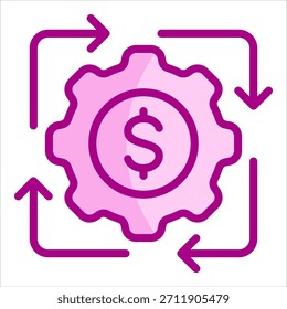 Elemento De Ícone De Continuidade De Negócios Para Design