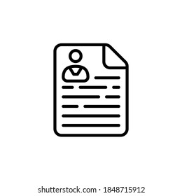 Icono de Contratos de negocio en vector. Logotipo