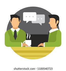 Business Conversation Icon