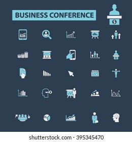business conversation icons
