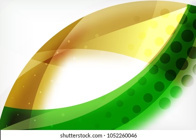 Business corporate abstract backgrounds, wave brochure or flyer design templates. Vector illustration