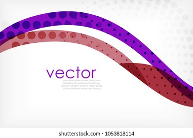 Business corporate abstract backgrounds, wave brochure or flyer design templates. Vector illustration