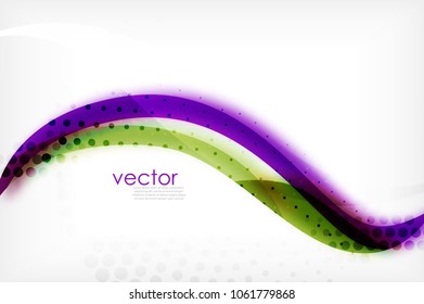 Business corporate abstract backgrounds, wave brochure or flyer design templates. Vector illustration