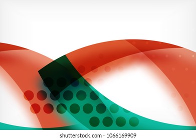 Business corporate abstract backgrounds, wave brochure or flyer design templates. Vector illustration