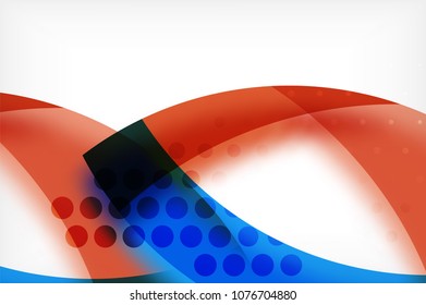 Business corporate abstract backgrounds, wave brochure or flyer design templates. Vector illustration