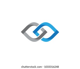 Business corporate abstract unity vector logo design template