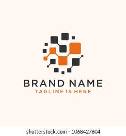 Business corporate abstract unity vector logo design template