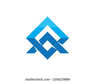 Business corporate abstract unity vector logo design template