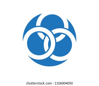 Business corporate abstract unity vector logo design template