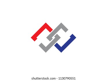 Business corporate abstract unity vector logo design template
