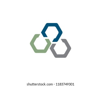 Business corporate abstract unity vector logo design template