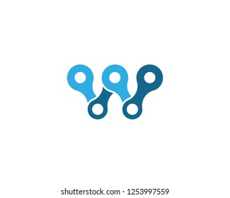 Business corporate abstract unity vector logo design template