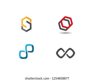 Business corporate abstract unity vector logo design template