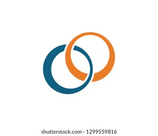 Business corporate abstract unity vector logo design template