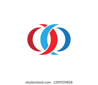 Business corporate abstract unity vector logo design template