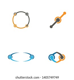 Business corporate abstract unity vector logo design 