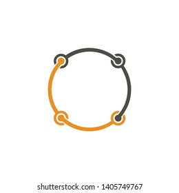 Business corporate abstract unity vector logo design 