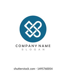 Business corporate abstract unity vector logo design template