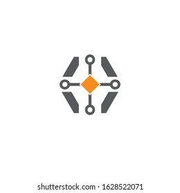 Business corporate abstract unity vector logo design template