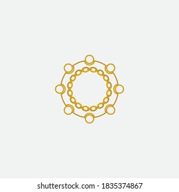 Business corporate abstract unity vector logo design template