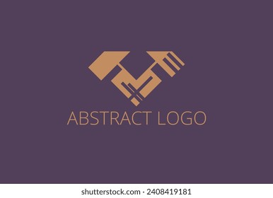 Business corporate abstract unity vector logo design template. Suitable for any company