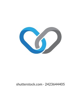 Business corporate abstract unity vector logo design template