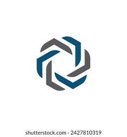 Business corporate abstract unity vector logo design template